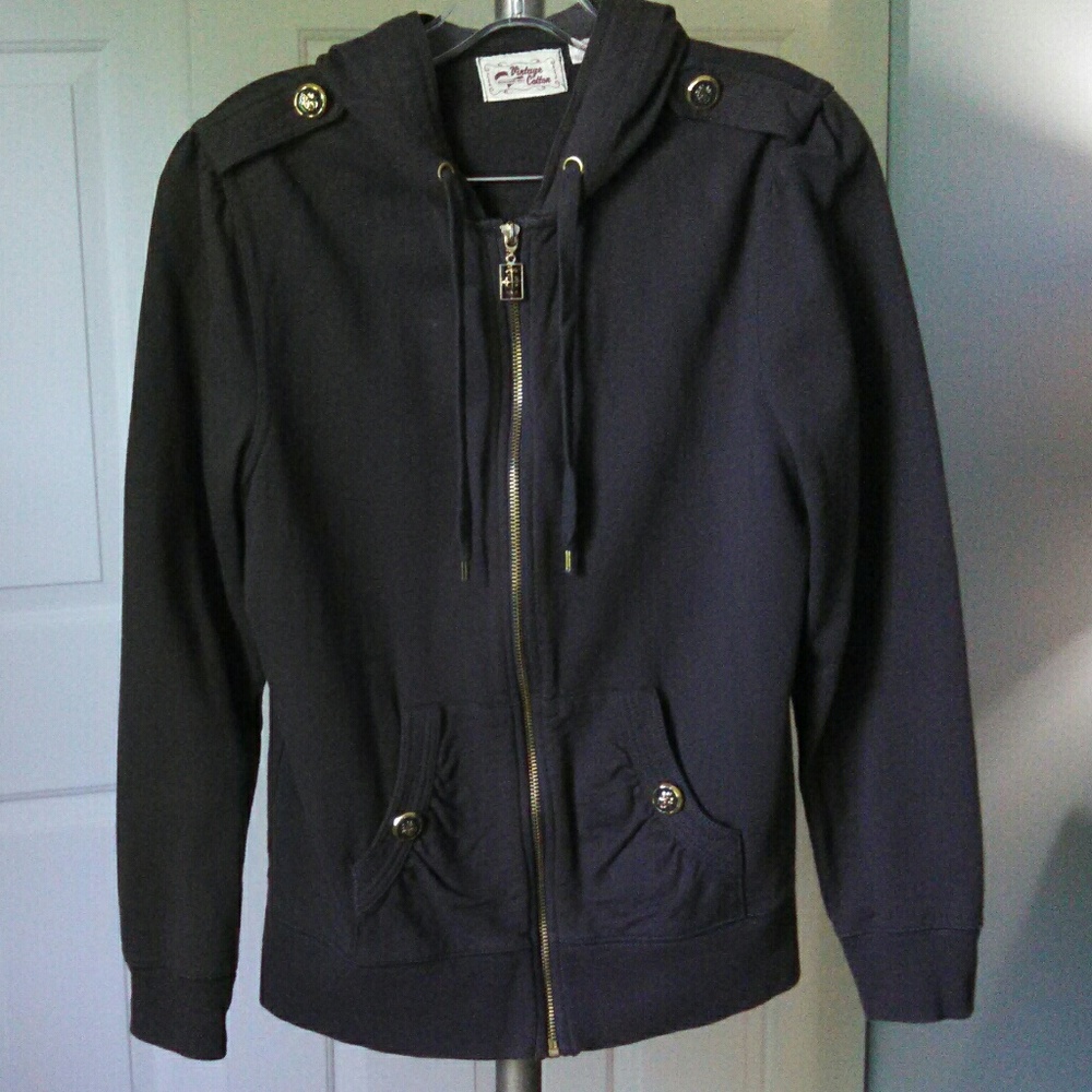 Women's Vintage Cotton Brand Hooded Sweatshirt